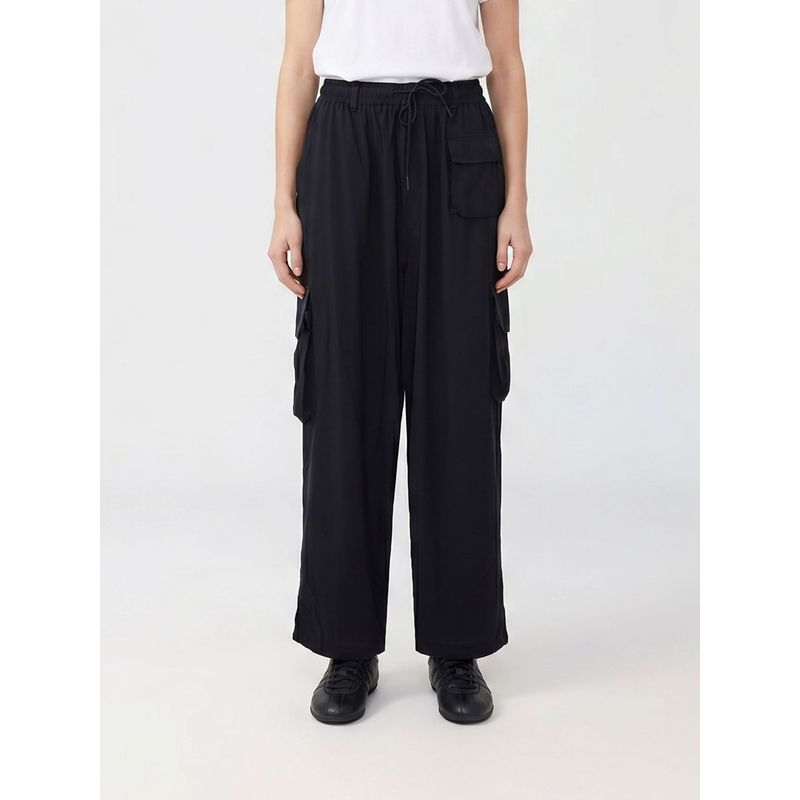 Y-3 Pants Woman Black
